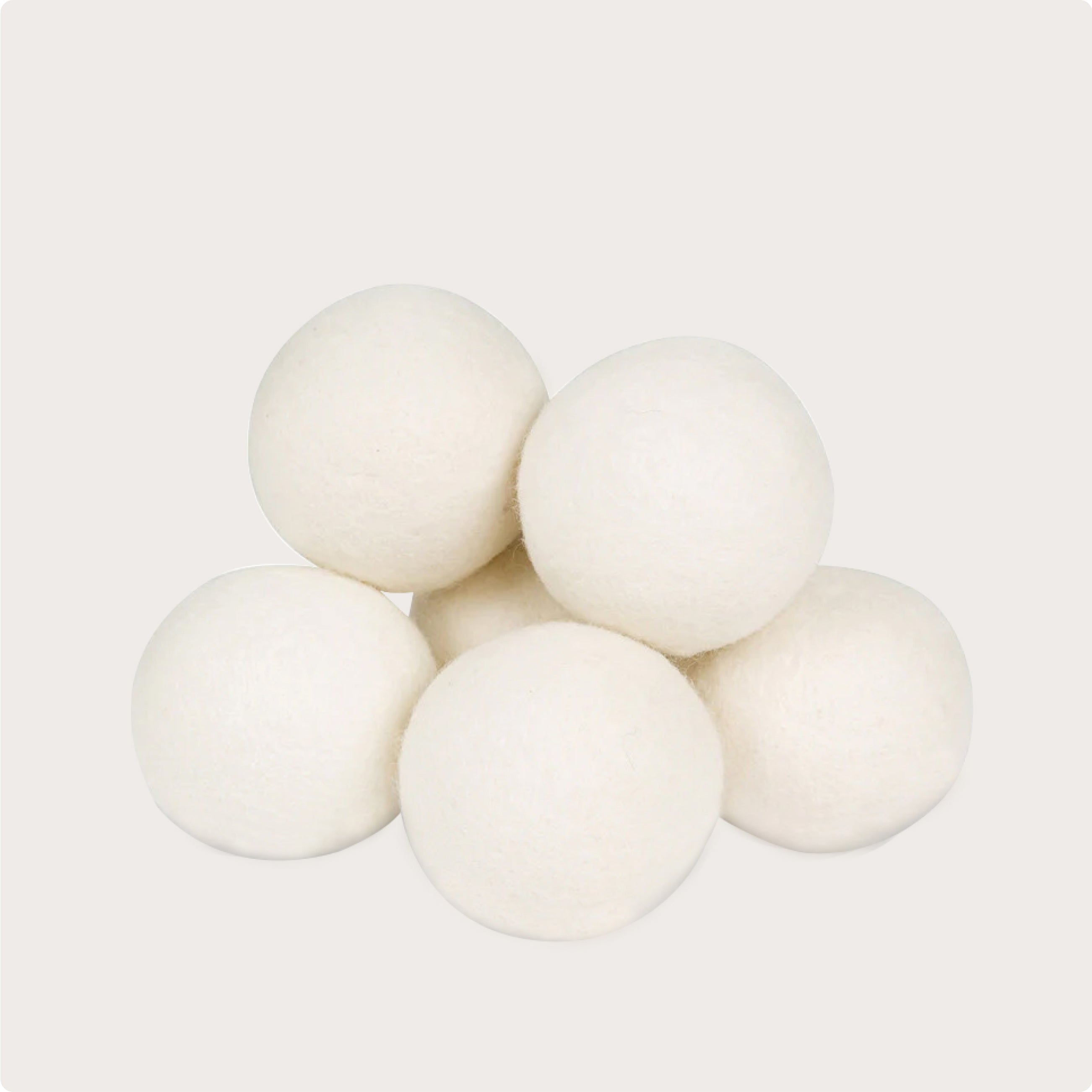 Wool Dryer Balls - Natural Fabric Softener, Reusable, Reduces Clothing  Wrinkles and Saves Drying Time. The Large Dryer Ball is a Better  Alternative